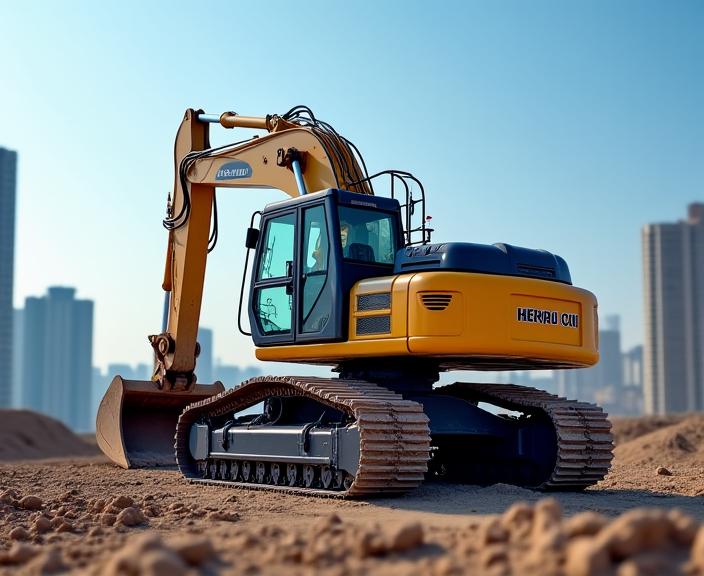Excavadora pesada para alquiler en Medellín