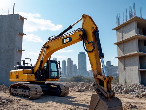 Excavadoras para alquiler en proyectos urbanos Medellín