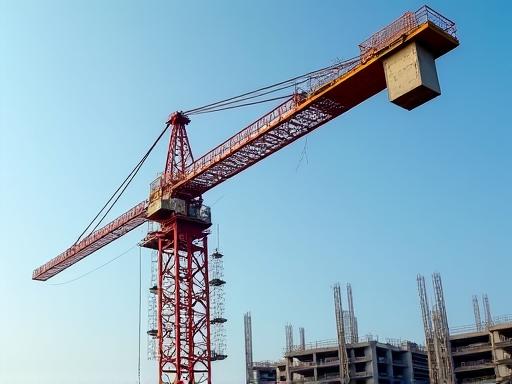 Grúas para alquiler proyectos construcción Antioquia